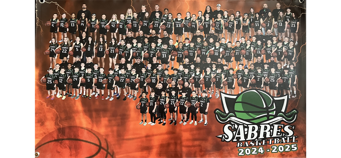 2024-25 Sabres Youth Basketball Teams