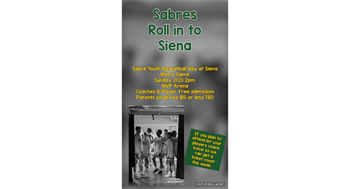 Sabres go to Siena for a Game